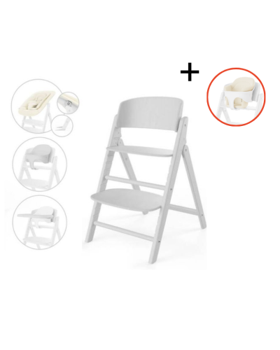 Cybex Click & Fold 4 in 1 Kinderstoel All White