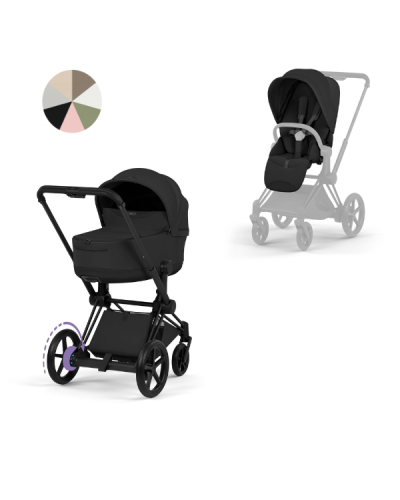 Cybex Kinderwagen e-Priam 5 Compleet Style Matt Black Frame