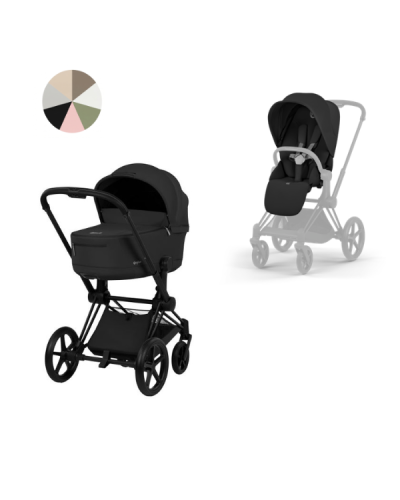 Cybex Kinderwagen Priam 5 Compleet Style Matt Black Frame