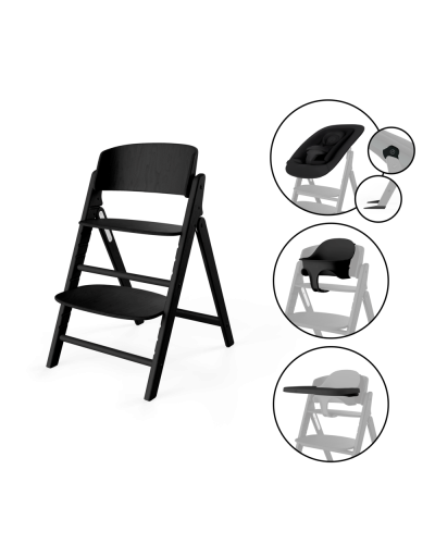 Cybex Click & Fold 4 in 1 Kinderstoel Stunning Black
