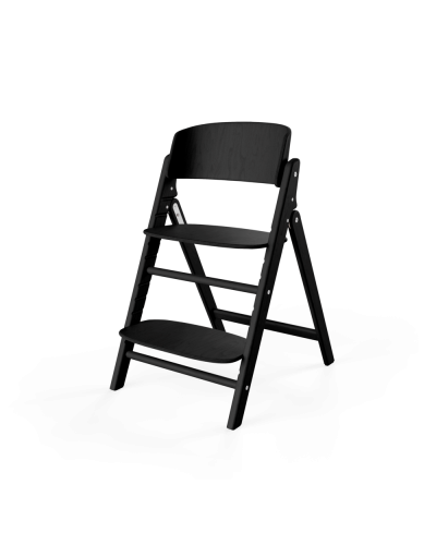 Cybex Click & Fold Kinderstoel Stunning Black met extra voetenplankje