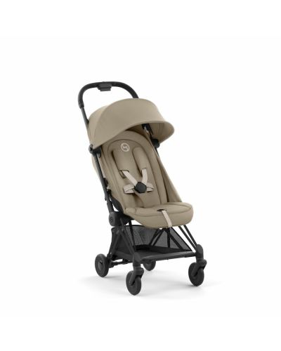 Cybex Coÿa Buggy Cozy Beige - Matt Black Frame