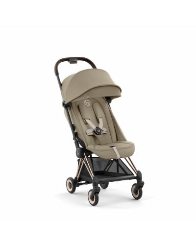 Cybex Coÿa Buggy Cozy Beige - Rosegold Frame