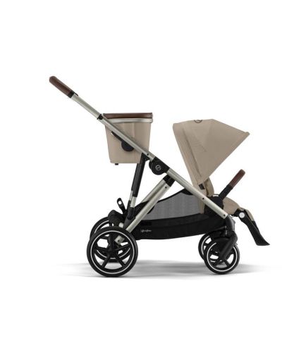 Cybex Gazelle S Kinderwagen Almond Beige - Taupe Frame
