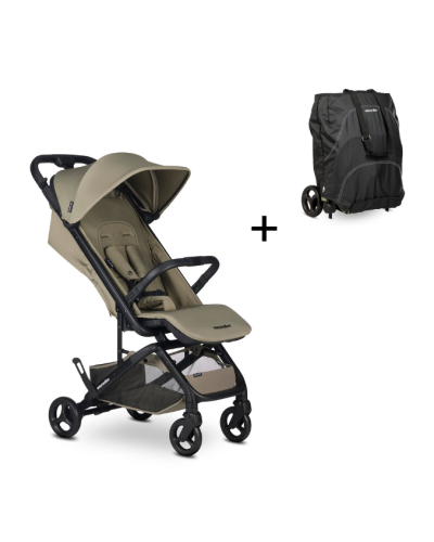 Easywalker Buggy Miley Go Moss Green met gratis transporttas