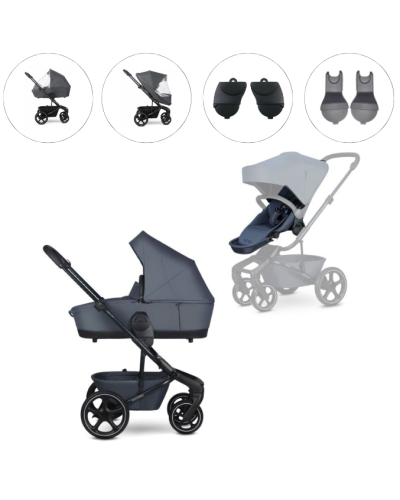 Easywalker Kinderwagen Harvey NXT Compleet Deep Blue