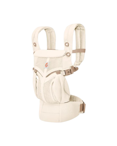 Ergobaby draagzak Omni Classic Mesh Luminous Ivory vooraanzicht