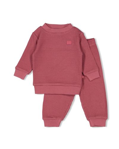 Feetje Pyjama Wafel Berry - Family Edition