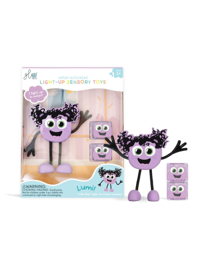 Glo Pals Lichtgevend Badspeeltje Lumi Purple