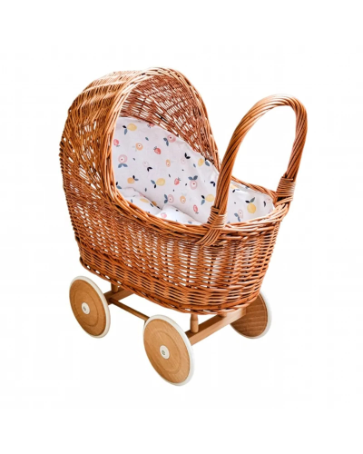 Hollie Rieten Poppenwagen Met Kap Summer Fruit