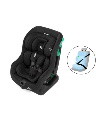 Joie Autostoel Steadi R129 Shale ook geschikt voor normale riem