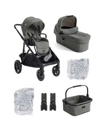 Joie Signature Kinderwagen Versiti Compleet Evergreen met onderdelen