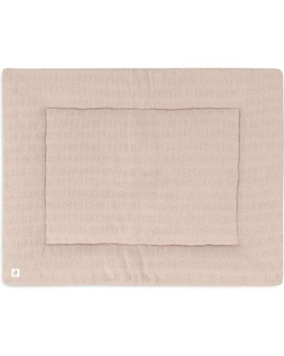 Jollein Boxkleed Grain Knit Wild Rose