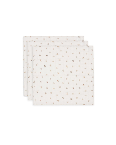 Jollein Hydrofiele Doek Animal Friends 70 x 70 cm 3 Stuks