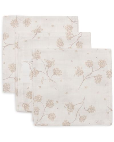 Jollein Monddoekje Hydrofiel Leafy Dreams 3 Stuks