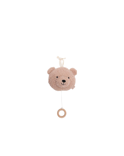 Jollein Muziekhanger Teddy Bear Wild Rose