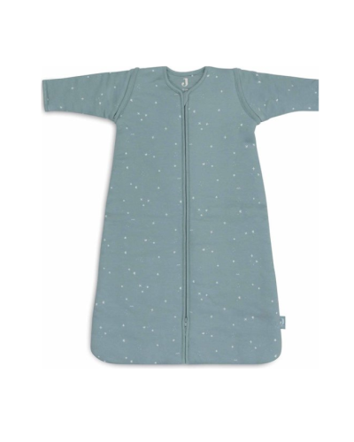 Jollein Slaapzak met Afritsbare Mouwen Twinkling Sea Green 70 cm