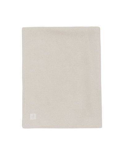 Jollein Wiegdeken Basic Knit Velvet Oatmeal
