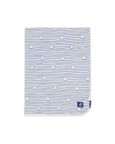 Jollein Wiegdeken Hydrofiel Nijntje Miffy Stripe Navy