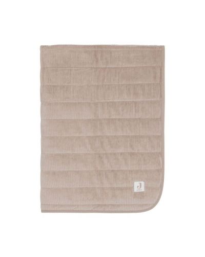 Jollein Wiegdeken Velvet Rib Milky Coffee