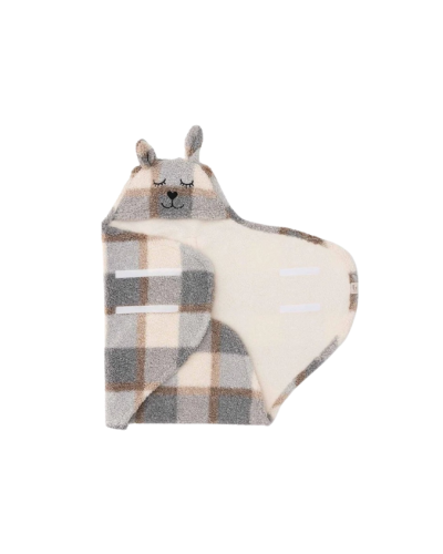 Jollein Wikkeldeken Bunny Check Bouclé