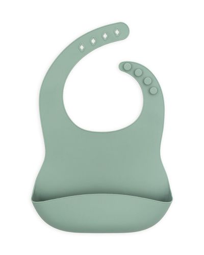 Jollein siliconen babyslab ash green online kopen? | BabyPlanet