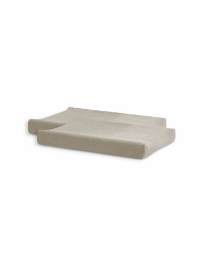 Waskussenhoes Badstof Nougat - 2-pack van Jollein