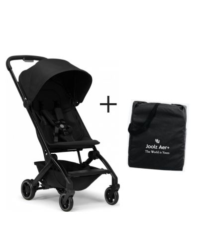 Joolz Aer+ (Plus) Buggy Space Black met reistas