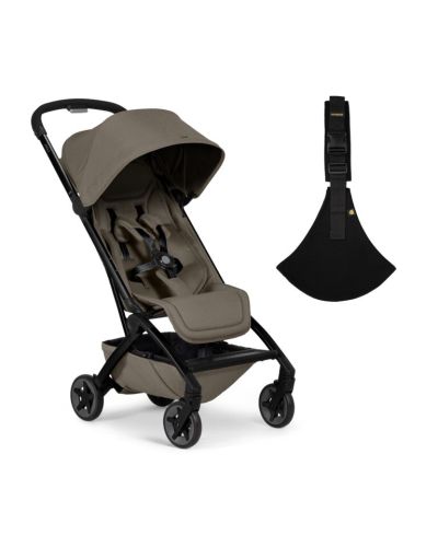 Joolz Buggy Aer2 x Wildride Classic Bundel Hazel Brown overzicht met buggy en Wildride peuterdraagzak