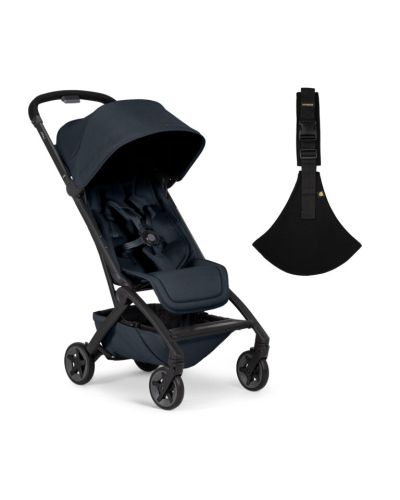 Joolz Buggy Aer2 x Wildride Classic Bundel Navy Blue overzicht met buggy en Wildride peuterdraagzak