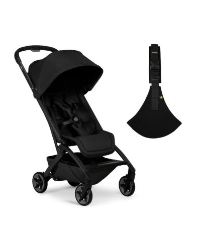 Joolz Buggy Aer2 x Wildride Classic Bundel Space Black overzicht met buggy en Wildride peuterdraagzak