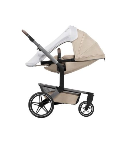 Joolz Comfort Cover zonnedoek op kinderwagen – UV-bescherming en schaduw voor baby in beige uitvoering