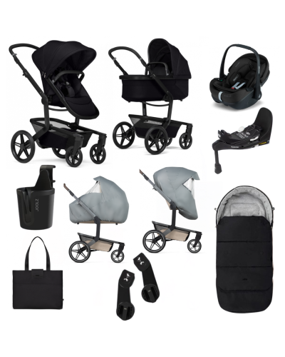 Joolz Day⁵ Kinderwagen All-in-One Bundel Space Black met Autostoel en Accessoires