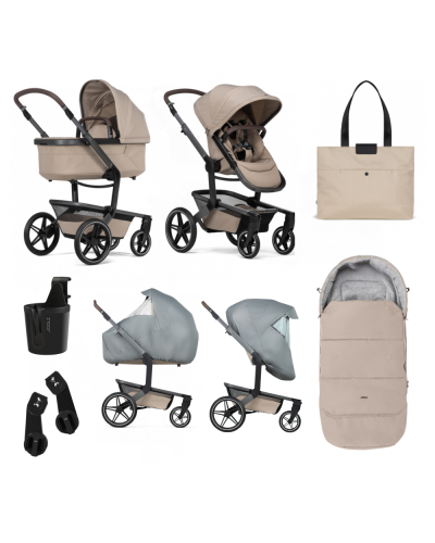 Joolz Day⁵ Kinderwagen Essential Newborn Bundel Sandy Taupe met Accessoires