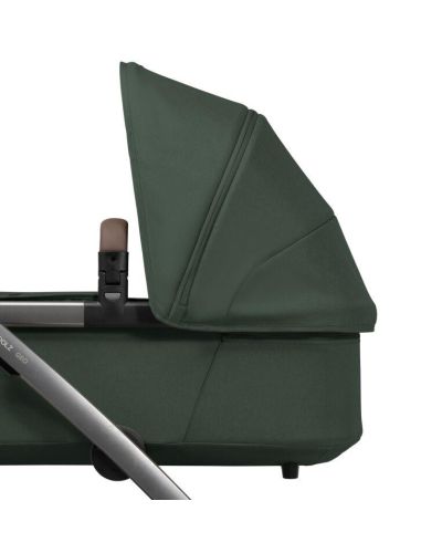 Joolz Geo5 reiswieg detail zonnekap zijaanzicht groen