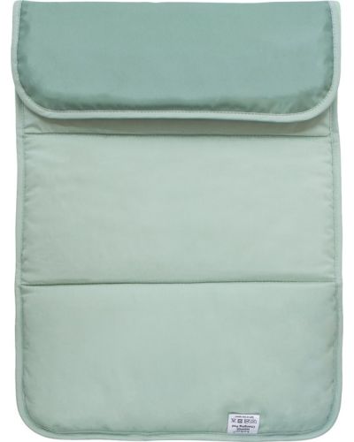 KipKep Napper Verschoningsmatje Pale Green uitgevouwen