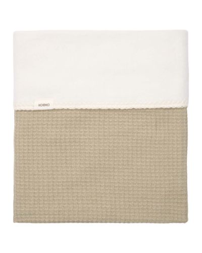 Koeka Wiegdeken Cotton Fleece Malaga Sage
