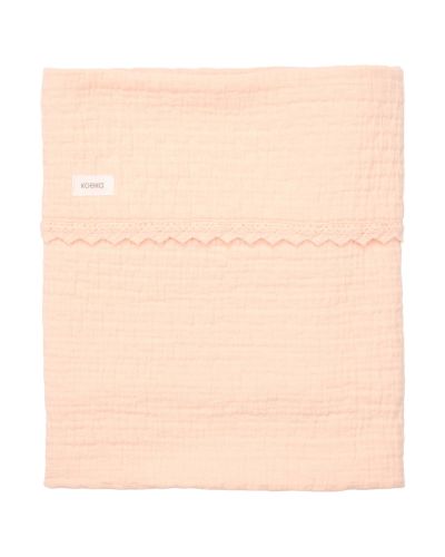 Koeka Wiegdeken Lace Elba Peach