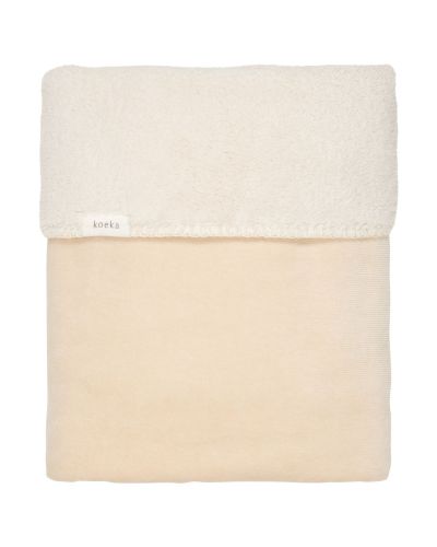 Koeka Ledikantdeken Oddi Teddy Warm White
