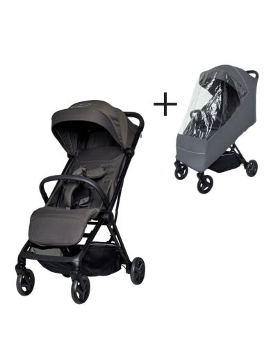 Koelstra Re-Act buggy Anthracite met gratis regenhoes