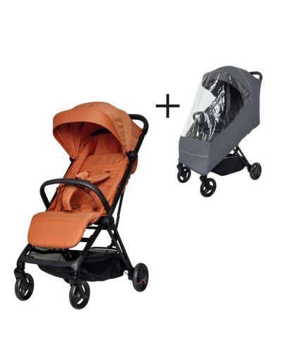 Koelstra Re-Act buggy Copper met gratis regenhoes
