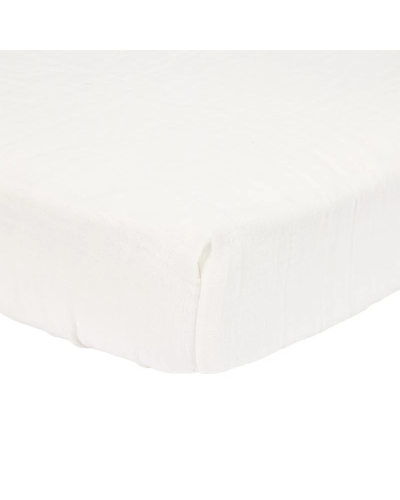 Little Dutch Hoeslaken Ledikant Hydrofiel Soft White