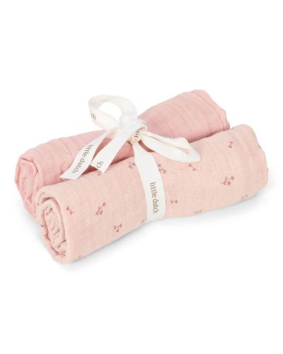 Little Dutch Swaddle Hydrofiele  Pure Blossom 70 x 70