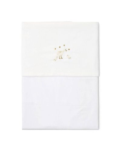 Little Dutch Wieglaken Little Goose Geborduurd