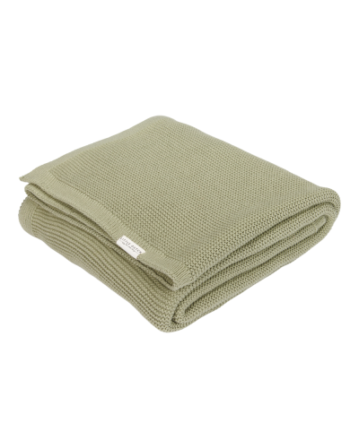 Little Dutch Gebreid wiegdeken Olive