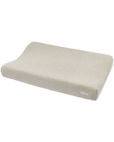 Meyco Aankleedkussenhoes Knit Basic Sand Melange