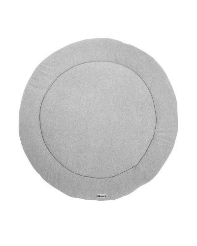 Meyco Boxkleed Rond Basic Knit Grijs Melange - 95 cm