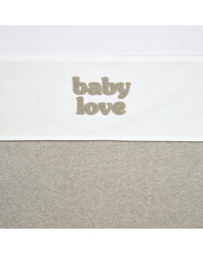 Meyco Ledikantlaken Baby Love Sand Melange