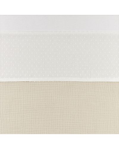 Meyco Ledikantlaken Plume Offwhite