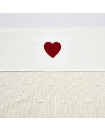 Meyco Ledikantlaken Sweet Heart Red